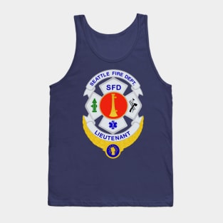 STATION 19 - LIEUTENANT - BADGE Tank Top